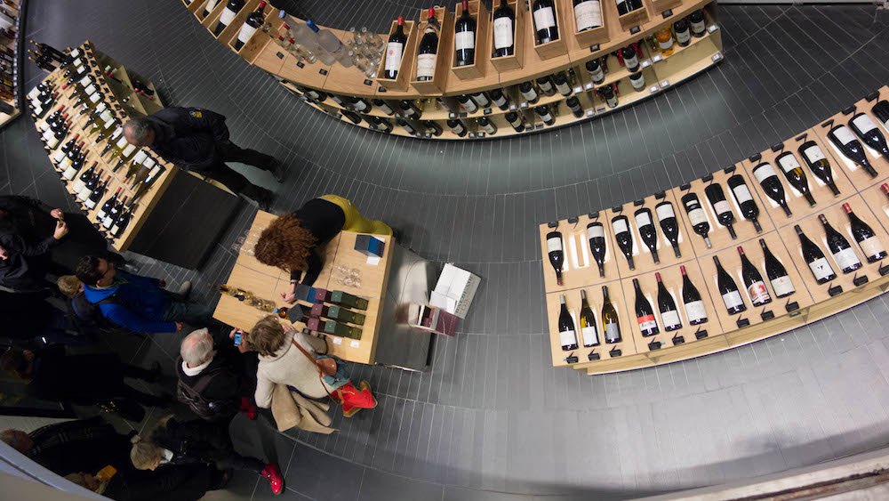 Le Bon Marche’ Wine Cave Photo by Om Malik, December 2013