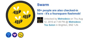 its a swarm