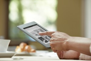 Kindle Touch (cafe)