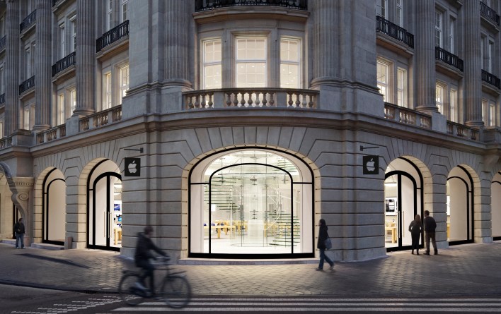 Apple Amsterdam store copy