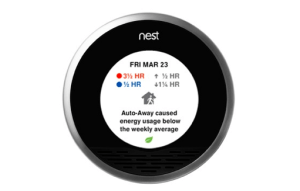 The Nest thermostat.
