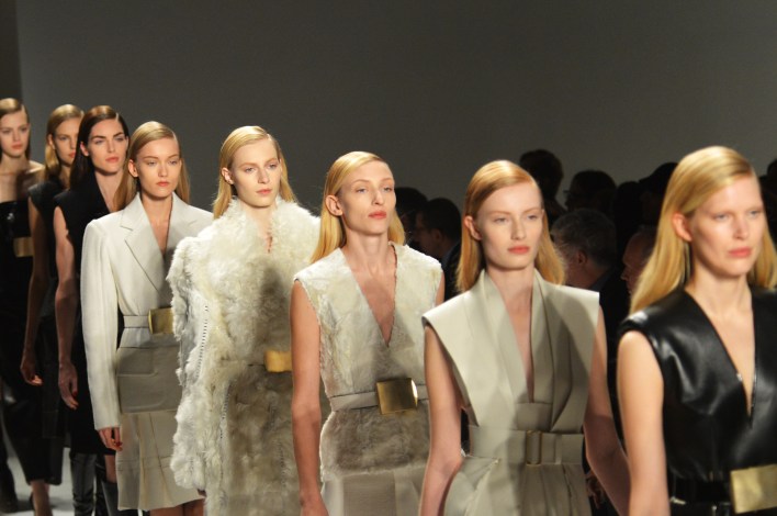 Calvin Klein Collection - Front Row - Fall 2013 Mercedes-Benz Fashion Week