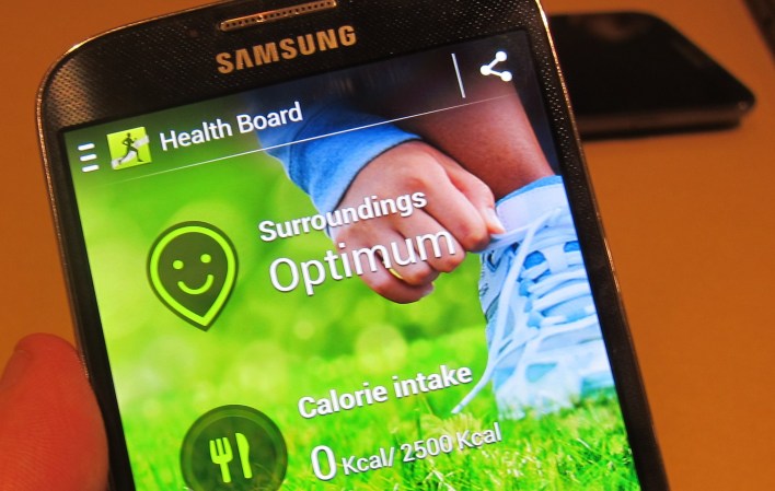 S-Health on the Galaxy S 4