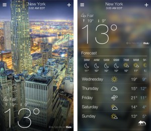 Yahoo Weather for iOS