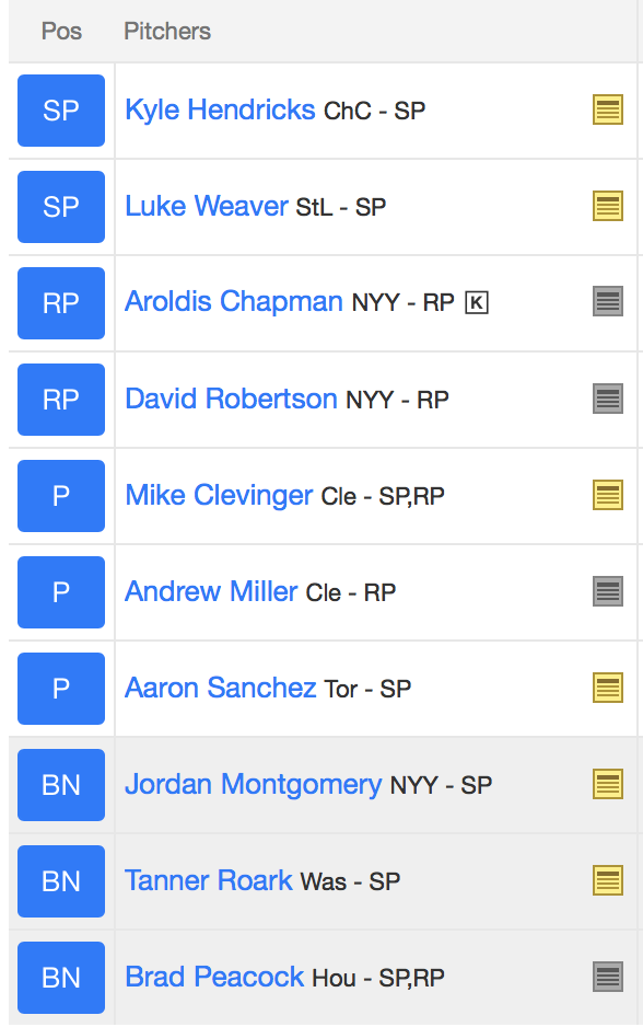 FantasyBaseballTeam2